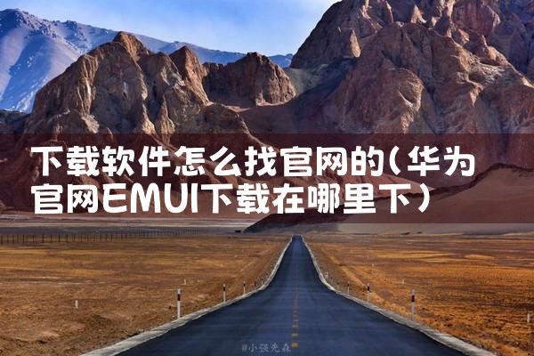 下载软件怎么找官网的
